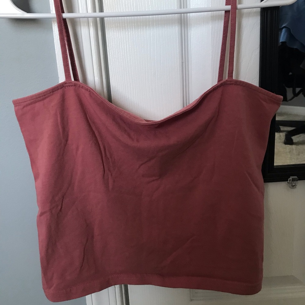 Pink tank top